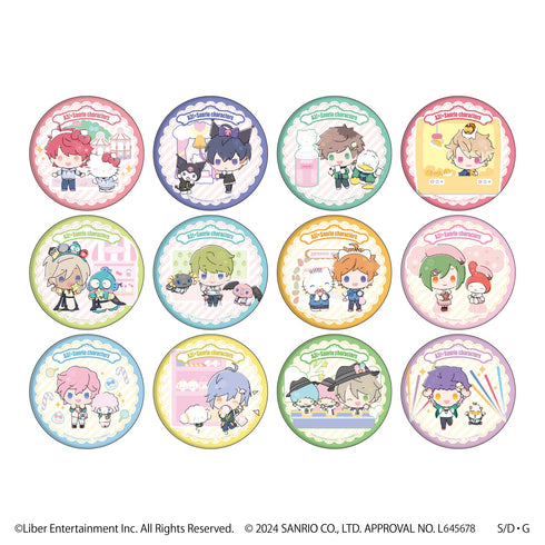 『A3!×Sanrio characters』缶バッジ 03/S&S ブラインド(全12種)